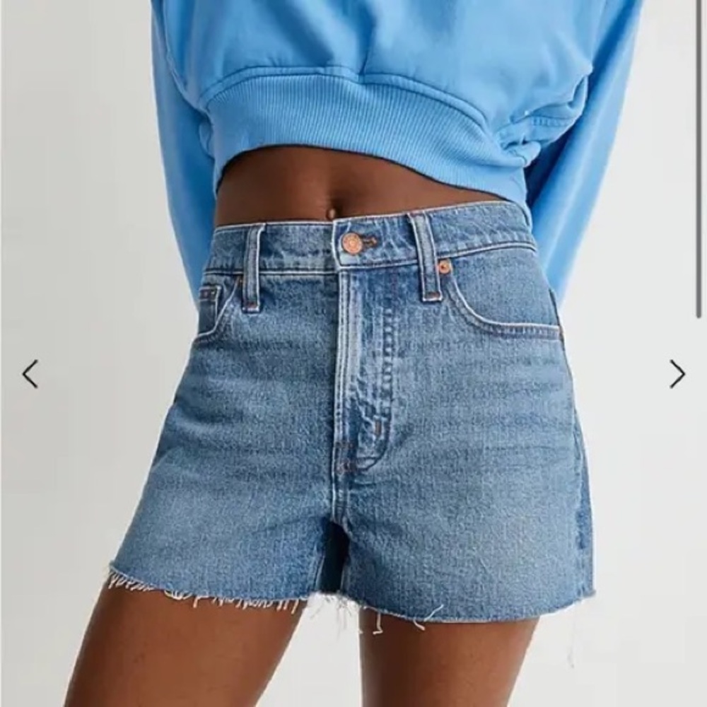 Madewell the perfect Jean Shorts size 25 EUC
